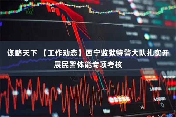 谋略天下 【工作动态】西宁监狱特警大队扎实开展民警体能专项考核